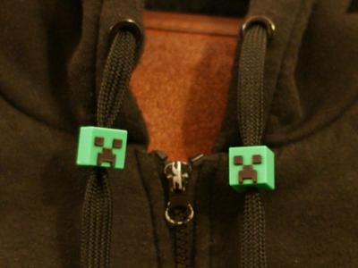 Creeper Drawstring Beads