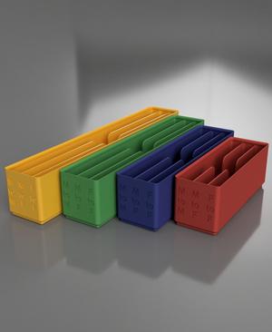 Gridfinity Jumper wire Bins