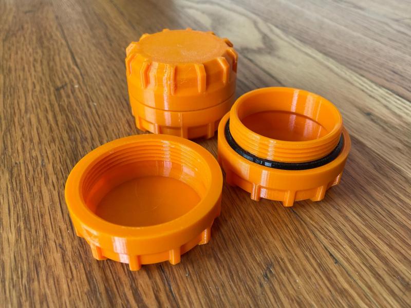 28mm Rugged Container with Gasket