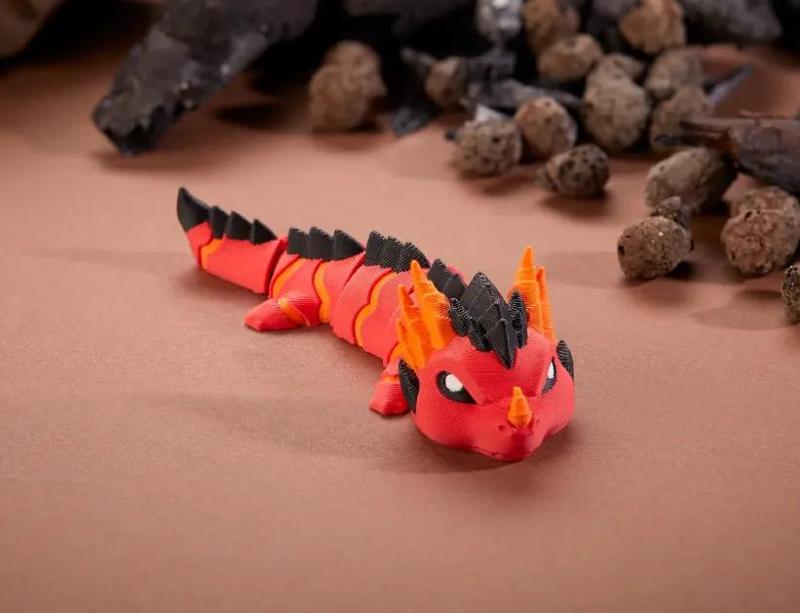 Magma Dragon - Articulated Figure   
