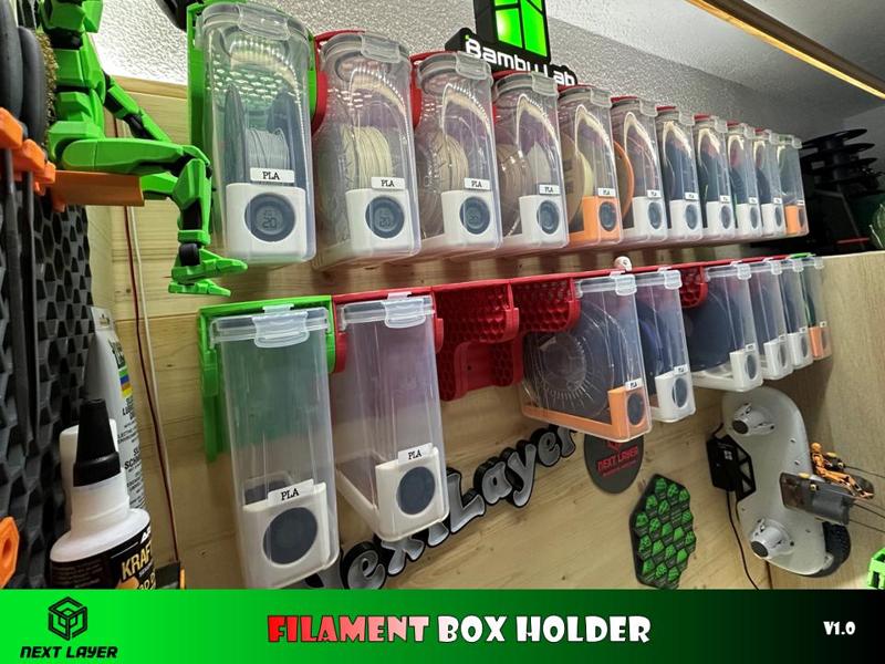 Filament box holder