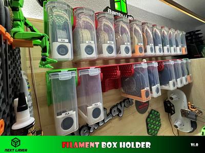 Filament box holder