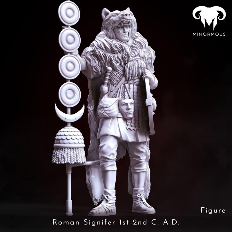 Figure – Roman Signifer 1st-2nd C. A.D. Symbol of Power!