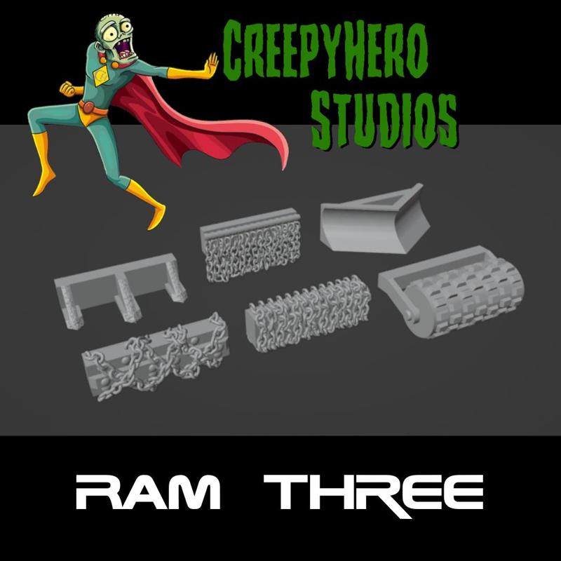 Gaslands Ram Three Set