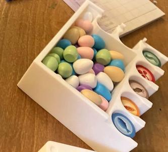 Wingspan Egg & Food Bin – 7 Slot Design for Oceana Expansion