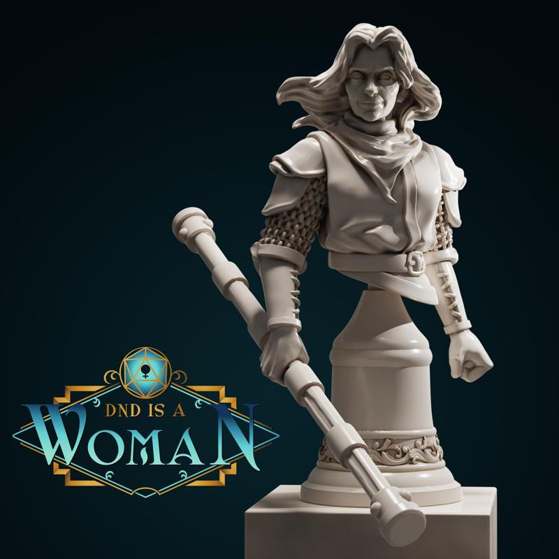 Human Cleric – Dorothea – Bust