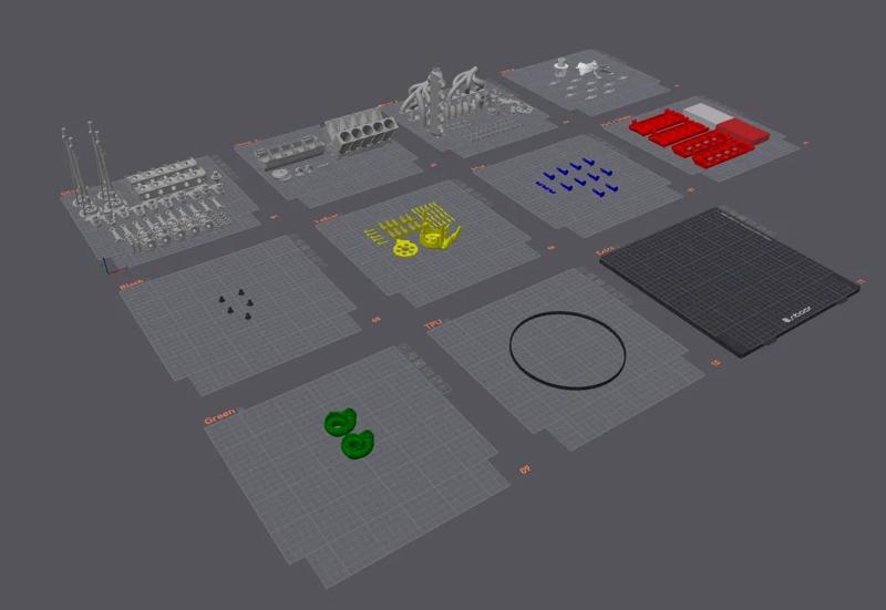 Desteiner’s V10 Engine Project file for Orcaslicer
