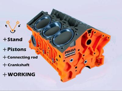 WORKING V6 ENGINE