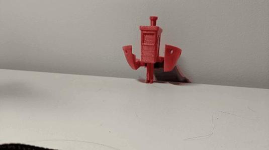 Benchynator – print-in-place, supports included in model, transformer robot.