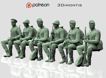 russian soldiers