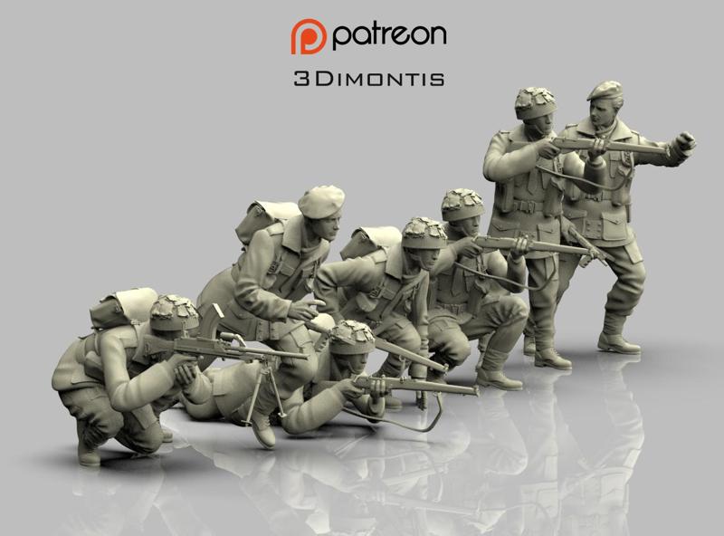 airbon british soldiers ww2