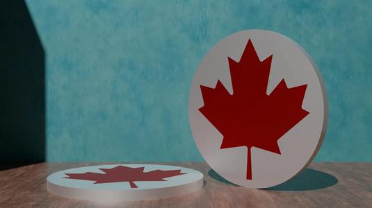 Maple Leaf Coaster