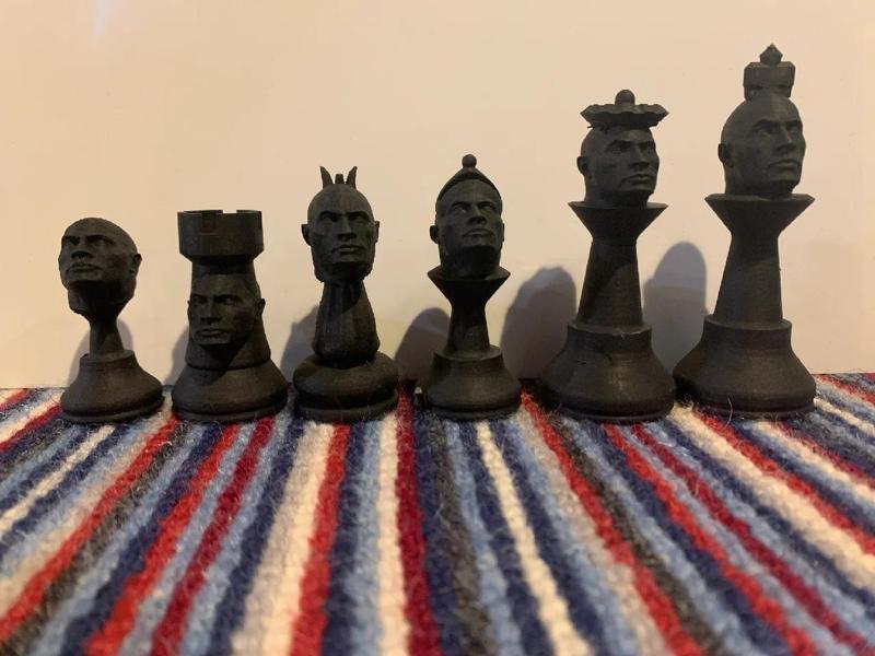 Dwayne The Rock Chess Set