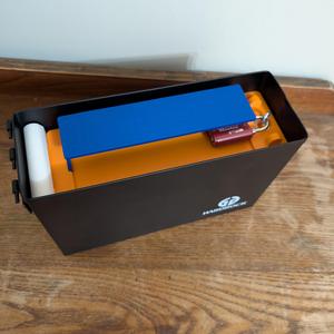 Braille Gadget Geocache Lid