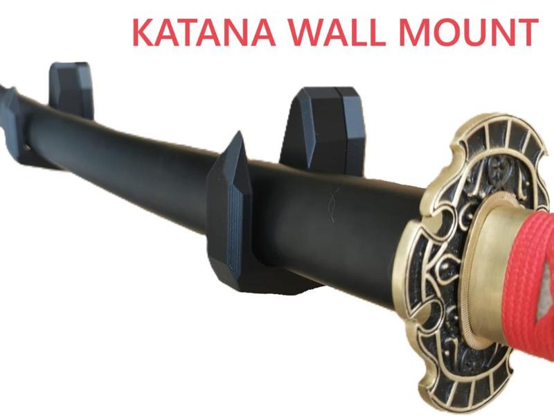 KATANA or SWORD wall mounts with swappable fronts