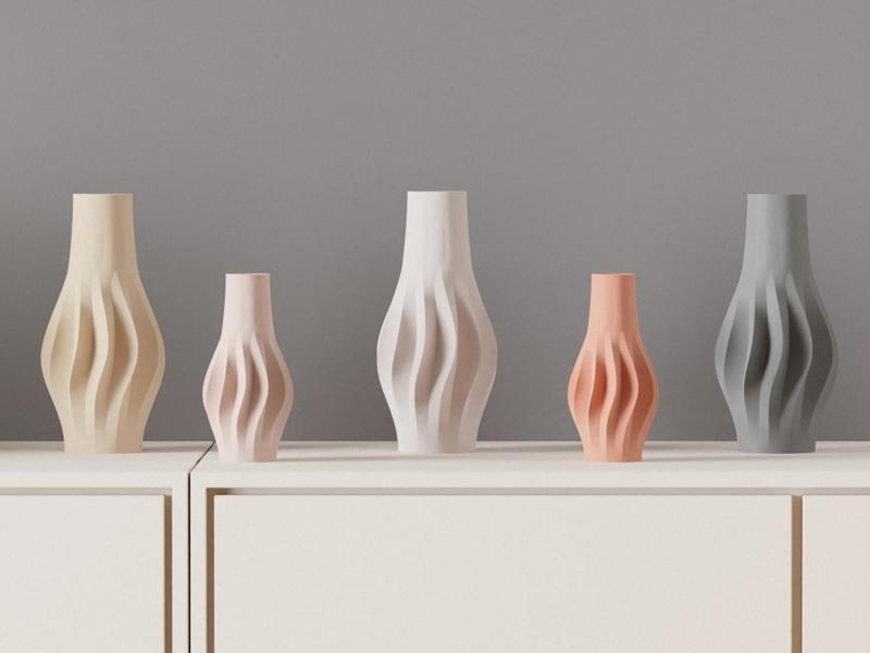 Elegant Vase. Simple Quick Spiral vase mode print