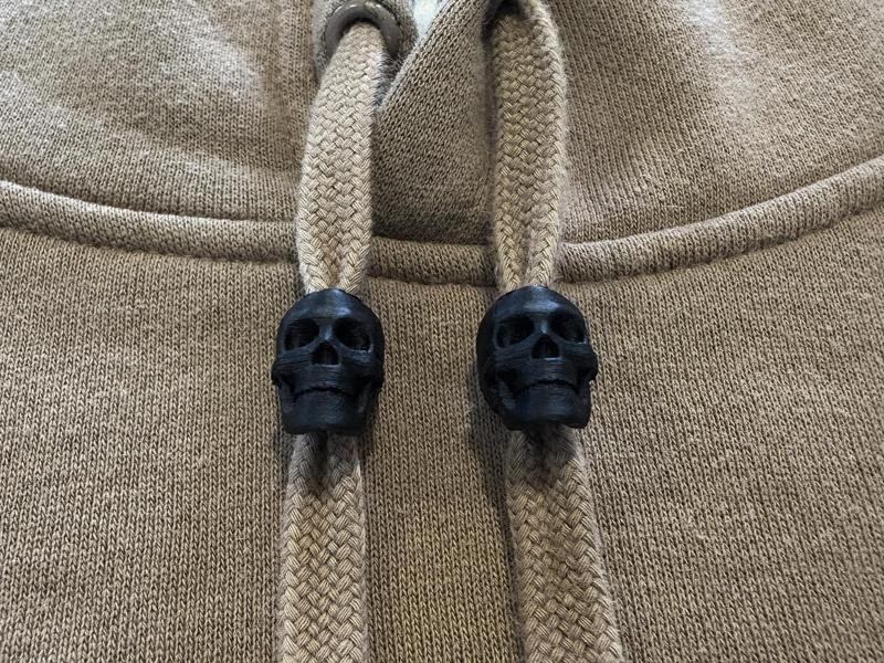 Skull DrawString Bead