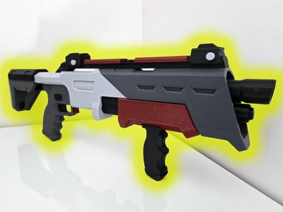 Fortnite Havoc Shotgun 36pc Glue Assembly 25″ Long