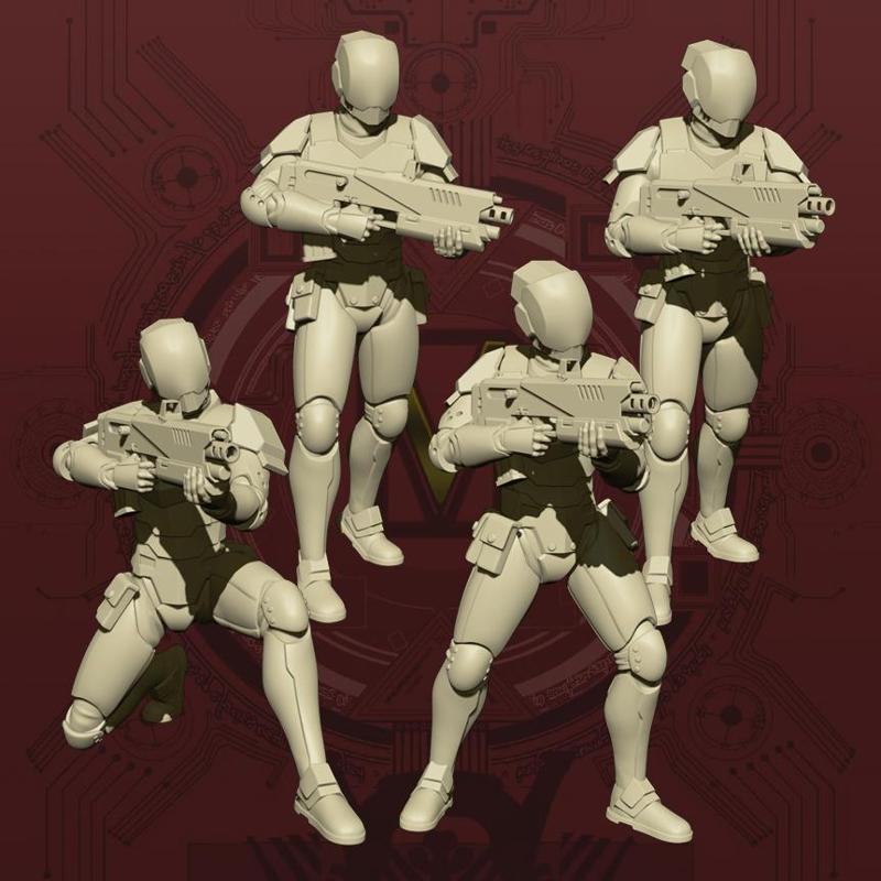 (Mercy’s Reach) Infantry Regular – Complete Collection