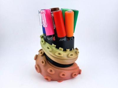 kraken pen holder brush and tool