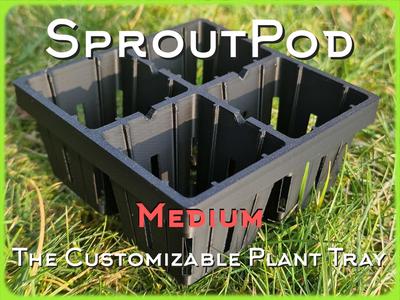 SproutPod – Plant Tray – Medium
