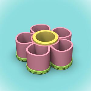 Spring Flower Desk Organizer