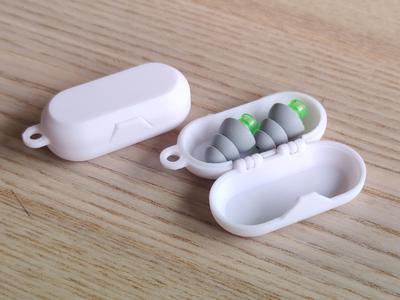 Print-in-place Keychain Earplug Case