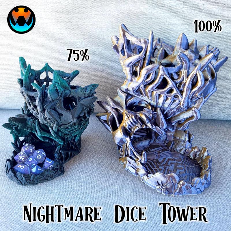 Nightmare Dice Tower