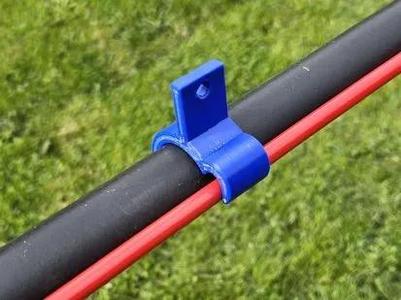 Lawn mower stop lever clip