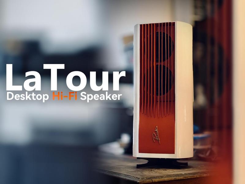 LaTour – HiFi Speaker Enclosure – Desk / Living Room