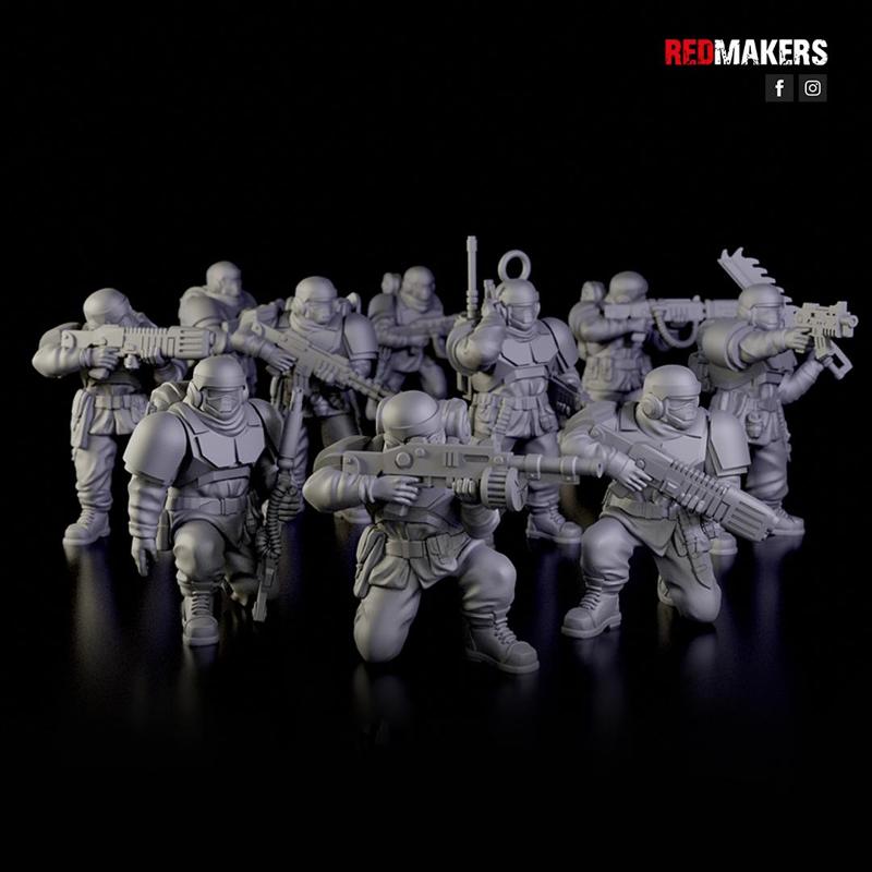 Alpha troops  – Squad of the Imperial Force