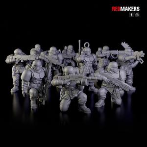 Alpha troops  – Squad of the Imperial Force