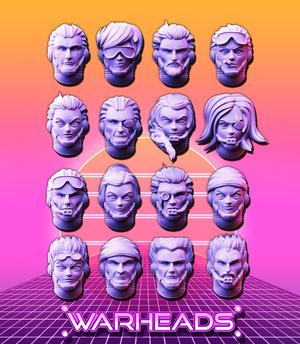 Millitary Veterans! Fight like the best, die like the rest! – (16 heads)