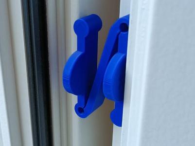 Springy window stopper