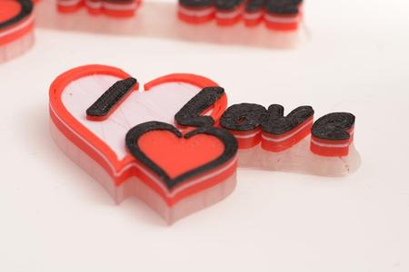 Customizable Heart Shaped Buttons “Words from the Heart”