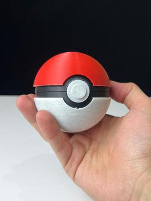 Print In Place Hinged Pokeball