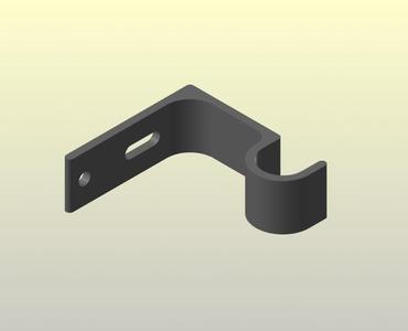 curtain rod holder