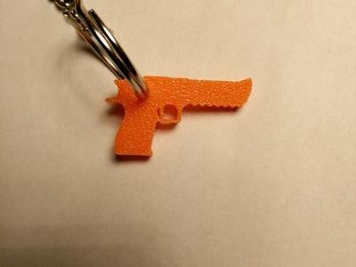 Mini Desert Eagle Keychain