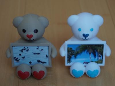 Teddy Bear holding Photo Frame