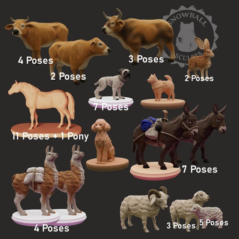Farm Animal Set/Collection