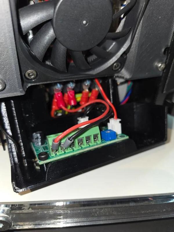 MK4S Electronics Box cover with fan controller