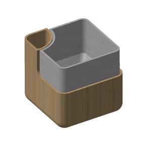 Self Pot Water – Rectangular