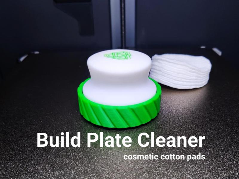 Build Plate Cleaner (cosmetic cotton pads)