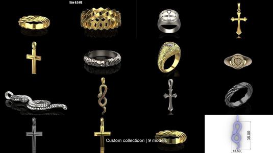 Custom collectioon 3D Model Collection