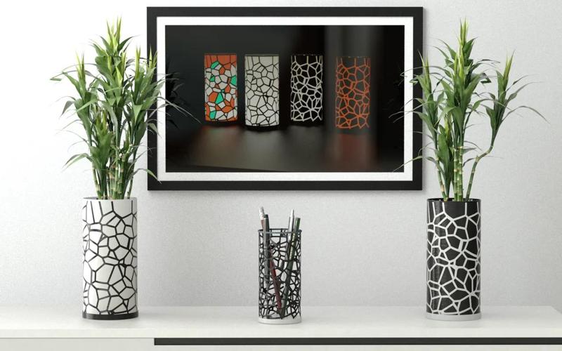 Pencilcup Vase Lamp