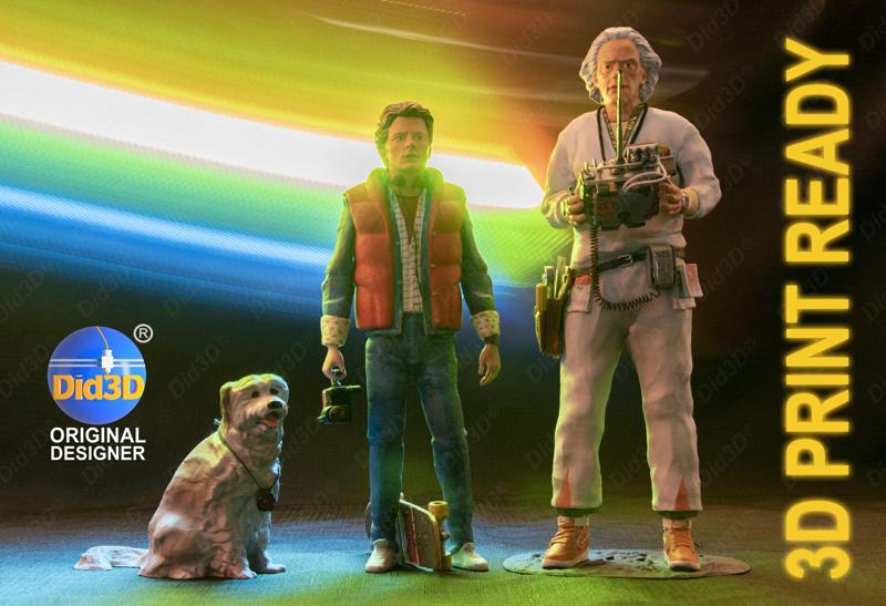 Doc Marty  Einstein Pack 1-8 Scale