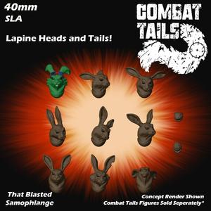 Combat Tails - Lapine (Rabbit) Heads and Tails