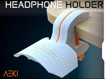 Headphone holder desk mount