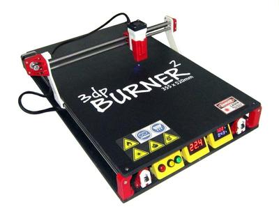 3dpBurner. 3D printed laser cutter/engraver