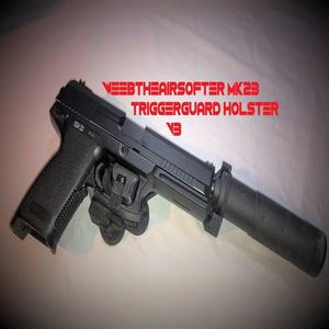 WeebTheAirsofter MK23/SSX23 triggerguard holster V3 RIGHT/ LEFT